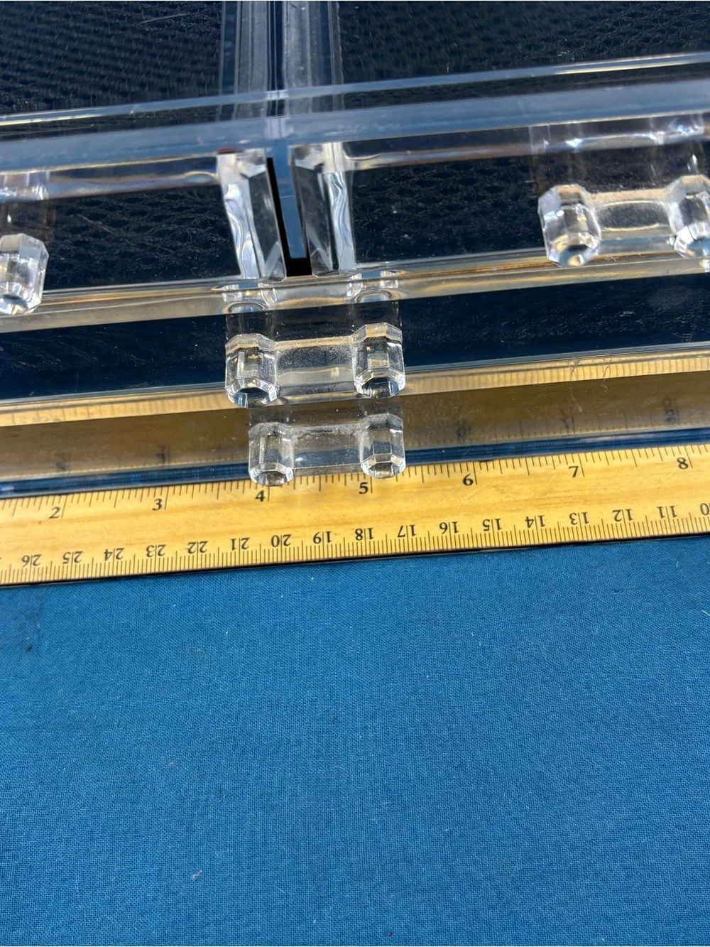 Clear Acrylic 4-Drawer Storage Organizer - Black Liners